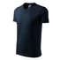 Kép 3/5 - V-neck póló unisex tengerészkék S