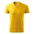 Kép 1/5 - V-neck póló unisex sárga S