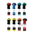 Kép 4/5 - Colormix póló unisex fekete S