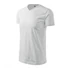 Kép 2/5 - Heavy V-neck póló unisex fehér S
