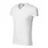 Kép 3/3 - Slim Fit V-neck póló férfi fehér S