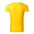 Kép 2/3 - Slim Fit V-neck póló férfi sárga S
