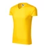 Kép 3/3 - Slim Fit V-neck póló férfi sárga S