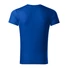 Kép 2/3 - Slim Fit V-neck póló férfi királykék XL