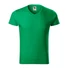 Kép 1/3 - Slim Fit V-neck póló férfi fűzöld S