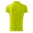 Kép 2/3 - Cotton galléros póló férfi lime S