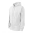 Kép 3/5 - Trendy Zipper felső férfi fehér 3XL