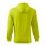 Kép 2/3 - Trendy Zipper felső férfi lime S