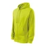 Kép 3/3 - Trendy Zipper felső férfi lime S