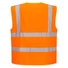 Kép 4/4 - Portwest Hi-Vis cipzáras mellény