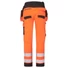 Kép 4/4 - DX4 Hi-Vis nadrág lezippzározható lengőzsebbel