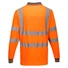 Kép 4/4 - Portwest Hosszú ujjú Cotton Comfort pólóing