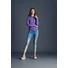Kép 1/3 - NŐI FASHION BASIC HOSSZÚ UJJÚ KAPUCNIS PÓLÓ
